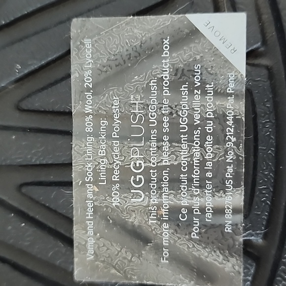 UGG black short classic boot leopard lining bow in back-5 - Picture 10 of 13